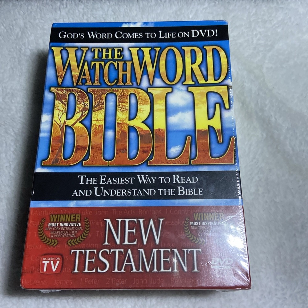 The Watch World Bible Box Set New Testament Dvd 10 Discs Bran New Sealed NIB